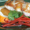 Honey Orange Glazed Florida Grouper